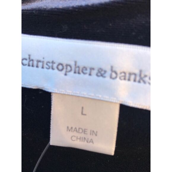 Long Sleeve Sweater . Size: Large {12-14} . Christopher & Banks . New w/ Tags - Picture 3 of 5